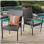 Chaise empilable en osier PE LITTLETON GREY 1pc