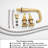 Widespread 2-handle Bathroom Faucet with Drain Assembly-81641109