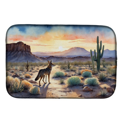 Tapis de séchage Desert Sunset Coyote