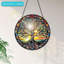 Accroche-fenêtre en vitrail Tree of Life Suncatcher