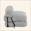 Fauteuil à billes d'intérieur pliable