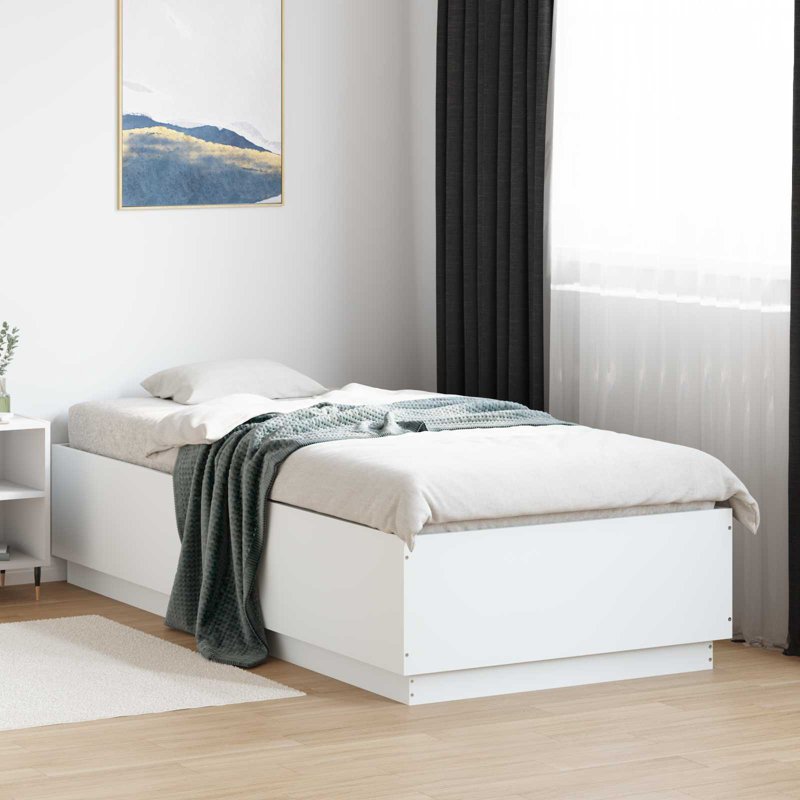 Bed Frame, White