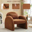 Chaise d'appoint Sherpa, canapé simple à accoudoirs rembourrés Teddy-255040629