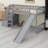 Space-Saving Stairway Loft Bed-128933218