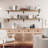 Jerrilyn Solid Wood Floating Shelf with Metal Brackets-1394875250
