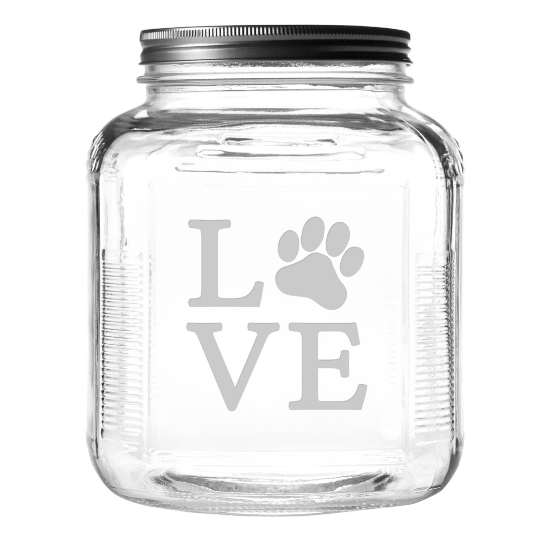 2.7 Lb. Glass Treat Jar With Twist On Lid Tucker Murphy Pet™