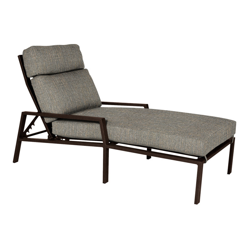 Aris Outdoor Chaise Lounge, Mainstreet Latte, Copper Creek
