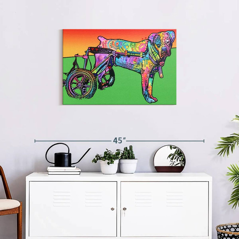 Brampt Ospa On Wheels, 20" H x 30" W