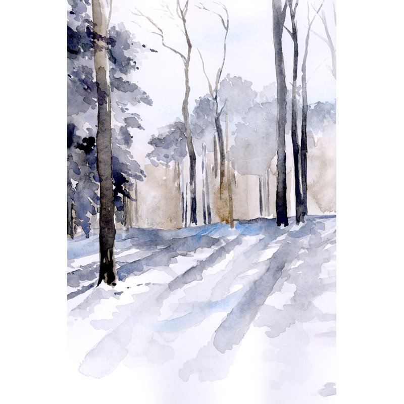 'Winter Light I' by Jennifer Paxton Parker - Painting Print, 122cm H x 81cm W, Wrapped Canvas