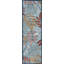 Tapis floral transitionnel Gilda, turquoise-1980690190