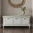 Rustic Shoe Storage Bench With Cushioned Seat - 3 Drawers & Hidden Storage For Home Organization-868988271