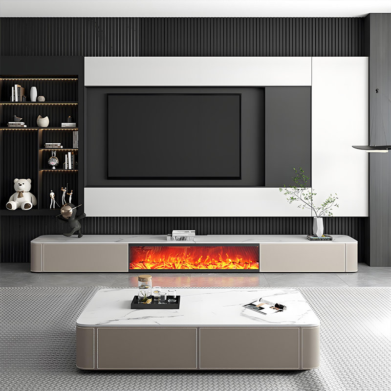Meuble télé 102,36 po, H 14,17 po x L 15,75 po x l 102,36 po