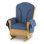 SafeRocker Upholstered Glider