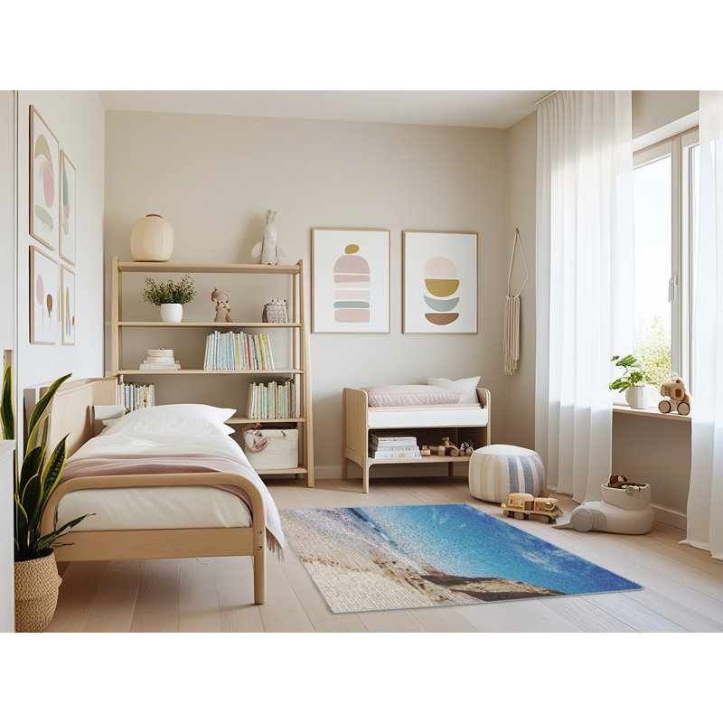 Tapis bleu area the great sea 194, Rectangle 4 pi x 6 pi