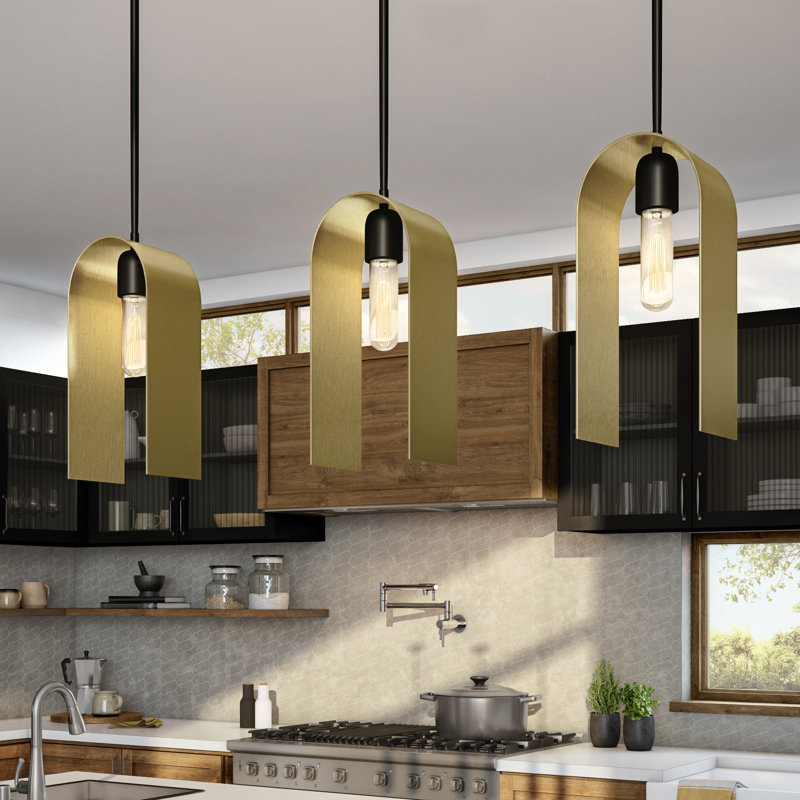 Luminaire suspendu unique à 1 lumière