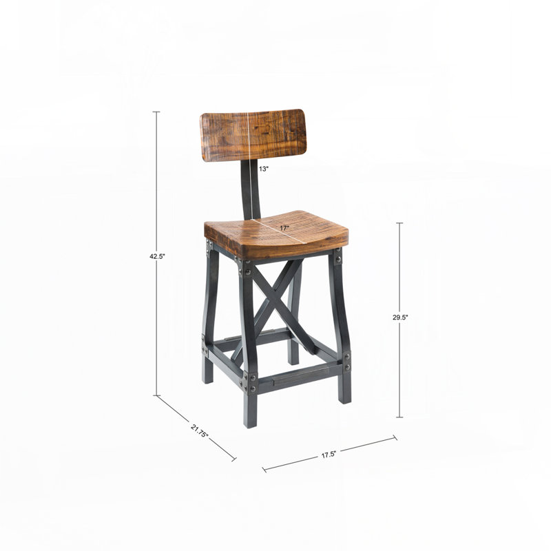 Barstool With Back