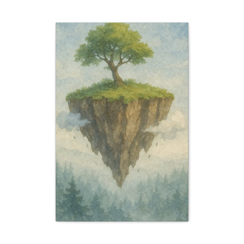 Aaroon Single Picture Frame Print on Canvas, 60.96 cm H x 40.64 cm W