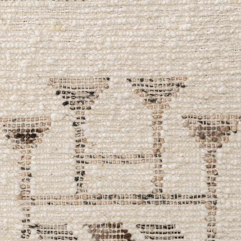 Gazi Wool Blend Handwoven Accent Rug, Rectangle 2' x 3'