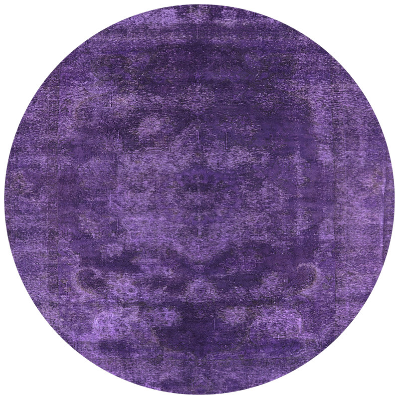 Roeut Oriental Indoor Rug, Round 4'
