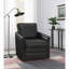 Luxueux fauteuil pivotant en cuir avec des caractéristiques de confort avancées pour la détente