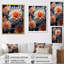 Meadow Chrysanthemum Charm - Floral & Botanical Canvas Art Print-1048067791-1048067790