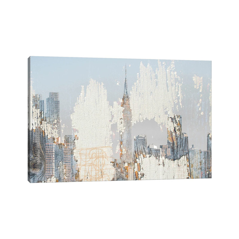 Textures Of New York by Irena Orlov - Wrapped Canvas Print, 101.6 cm H x 66.04 cm W x 1.91 cm D