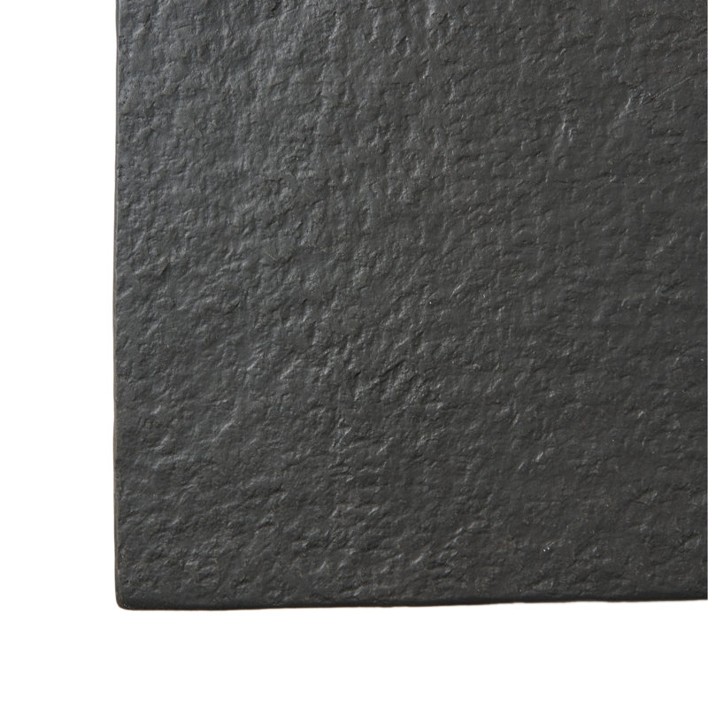 Foyer rectangulaire 50 000, en forme d'oxyde de magnésium, gris pierre, l 57,03 po x P 26,45 po P 17,3 h, sans assemblage requis