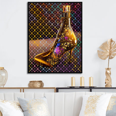 Luxueux talons aiguilles I - art mural sur toile tendance