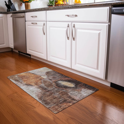 Tapis rond lavable en machine Cicel ACN1177
