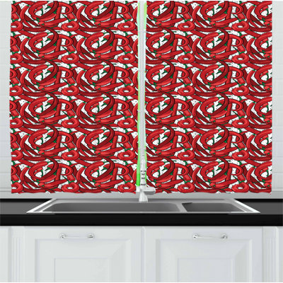 Tailored Kitchen Curtain