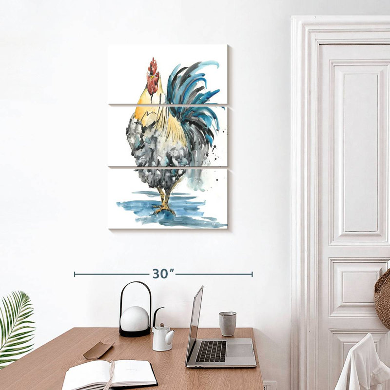 Brampt Rooster Splash II, 32" H x 20" W