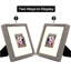 Cadre photo Nickolas Classic avec passe-partout ivoire-412136185-412136186