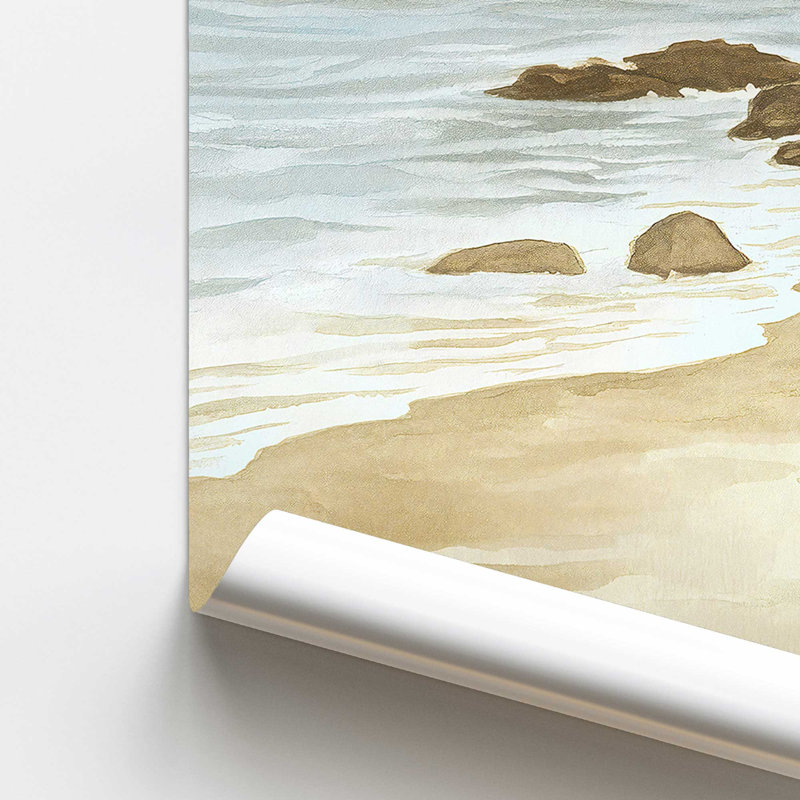 Impression sur rouleau Soft Shoreline Silence II, H 14 po x l 11 po