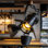 GU10 L19 * W17cm Mini Loft Projecteurs à DEL Luminaires sur rail industriels Lampes rétro à fixation en surface pour petit café-bar