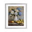 Hortensias et agrumes, nature morte, reproduction encadrée sous verre, design par LSR Creative Studio-117098492-117098496