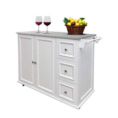 Kitchen Island Cart Rolling Mobile Kitchen Island Storage Make to Order Check with Us on Leadtime