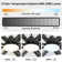 8 Aluminum Blades Modern Classic Smart Large Ceiling Fan With Light And Control And App Function