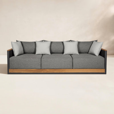 Camery 93" Teak Patio Sofa