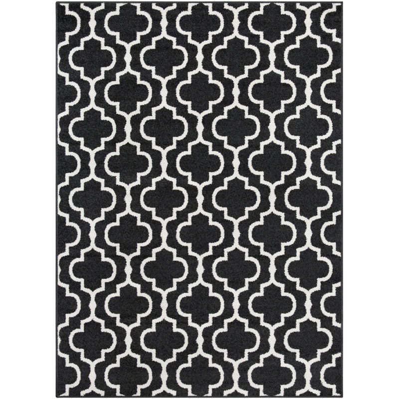 Karmakar Abstract Indoor Rug, Rectangle 5'3" x 7'3"