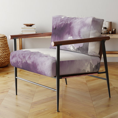 Chaise avec accoudoirs rembourrée Hansgorg