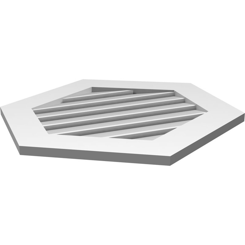 Pente verticale verticale en uréthane Signature 7 pi, H 1 po x l 26 po x L 28 po