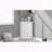 Triangle Corner Storage Cabinet with Adjustable Shelf-688425242