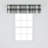 Plaid Tailored Window Valance-97634339