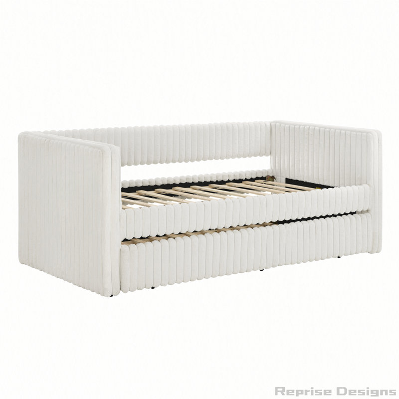 Upholstered sofa bed Daybed with Trundle
