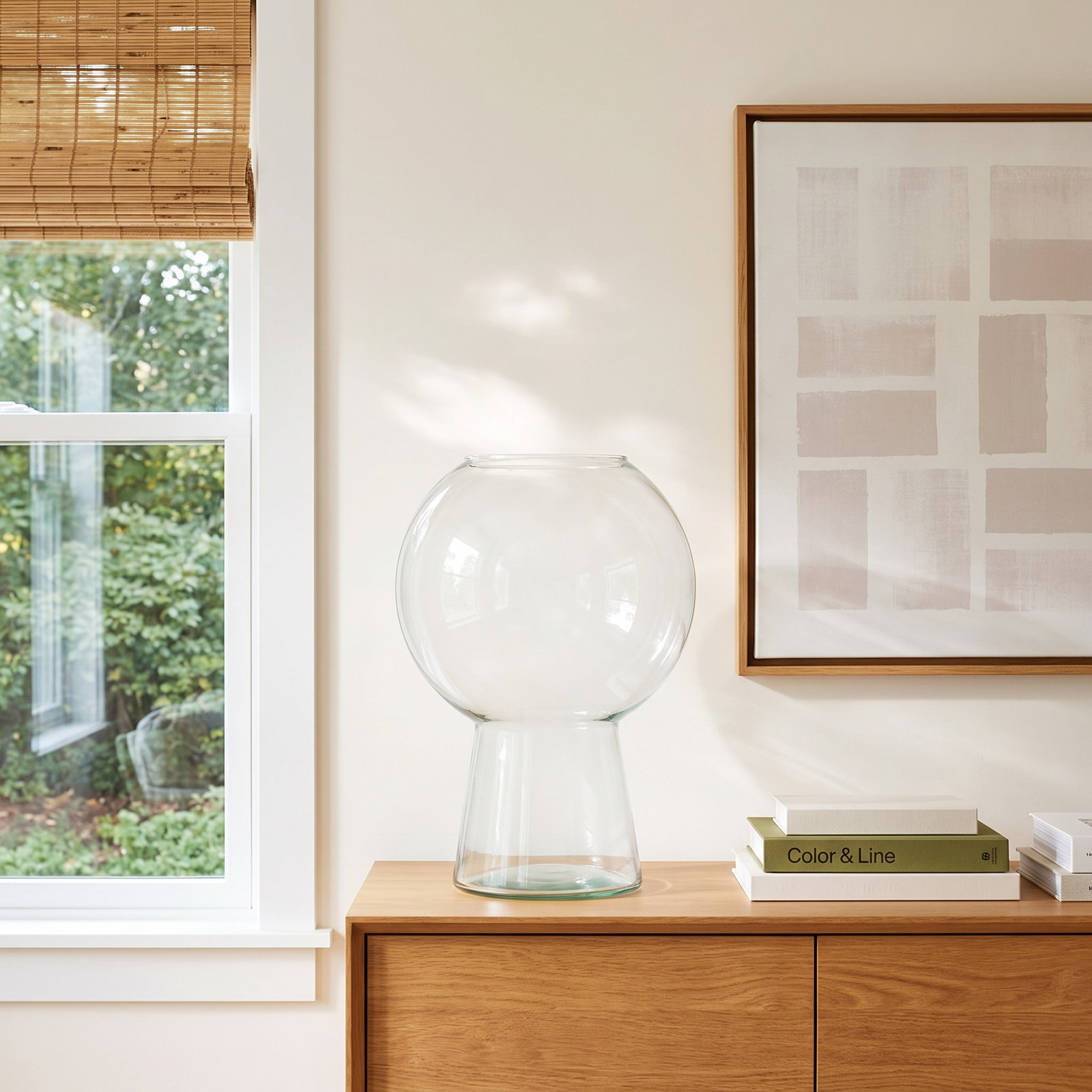 Trevino 9.8'' Glass Table Vase