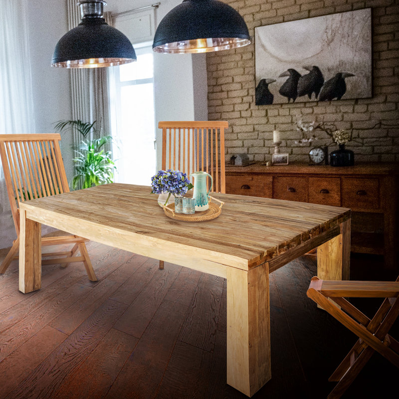 Table de salle à manger Trahan Marbella, H 31 po x L 71 po x l 39,5 po