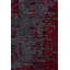 Rapture Gray/Red Abstract Luxury Area Rug-68867495