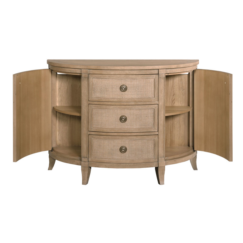 Garwood DEMILUNE CHEST, Brown