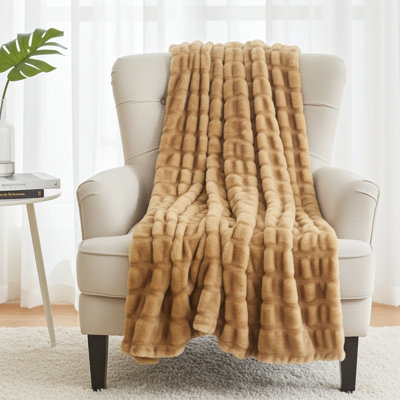Knitted Throw Blanket