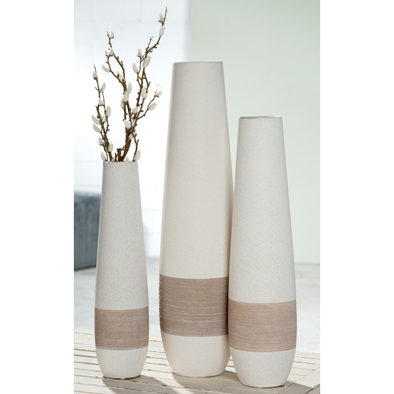 Rothville Ceramic Floor Vase, 56cm H x 15cm W x 15cm D